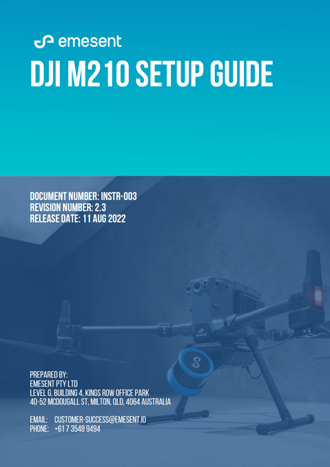 DJI M210 setup guide