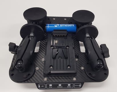 RTK mount feet up