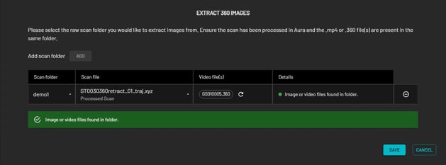 extract 360 images