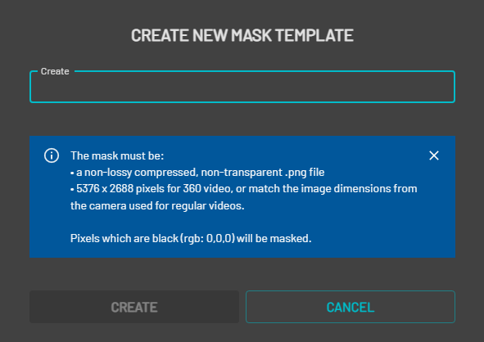 mask template